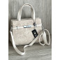 Geanta dama Piele Alba, Argintie, Crem, Mod purtare: Mana, Umar, 27x22x8cm Geanta dama Piele Alba, Argintie, Crem, Mod purtare: Mana, Umar, 27x22x8cm