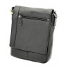 Borseta de Umar Barbati Hunter, din Piele Nappa Neagra, Curea Reglabila, 24x25x6 cm - Eleganta si Functionalitate Premium
