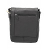 Borseta de Umar Barbati Hunter, din Piele Nappa Neagra, Curea Reglabila, 24x25x6 cm - Eleganta si Functionalitate Premium