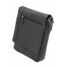 Borseta de Umar Barbati Hunter, din Piele Nappa Neagra, Curea Reglabila, 24x25x6 cm - Eleganta si Functionalitate Premium