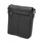 Borseta de Umar Barbati Hunter, din Piele Nappa Neagra, Curea Reglabila, 24x25x6 cm - Eleganta si Functionalitate Premium Borseta de Umar Barbati Hunter, din Piele Nappa Neagra, Curea Reglabila, 24x25x6 cm - Eleganta si Functionalitate Premium