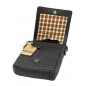 Borseta de Umar Barbati Hunter, din Piele Nappa Neagra, Curea Reglabila, 24x25x6 cm - Eleganta si Functionalitate Premium Borseta de Umar Barbati Hunter, din Piele Nappa Neagra, Curea Reglabila, 24x25x6 cm - Eleganta si Functionalitate Premium