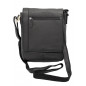 Borseta de Umar Barbati Hunter, din Piele Nappa Neagra, Curea Reglabila, 24x25x6 cm - Eleganta si Functionalitate Premium Borseta de Umar Barbati Hunter, din Piele Nappa Neagra, Curea Reglabila, 24x25x6 cm - Eleganta si Functionalitate Premium
