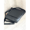Borseta de Umar Barbati Hunter, din Piele Nappa Neagra, Curea Reglabila, 24x25x6 cm - Eleganta si Functionalitate Premium