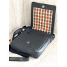 Borseta de Umar Barbati Hunter, din Piele Nappa Neagra, Curea Reglabila, 24x25x6 cm - Eleganta si Functionalitate Premium