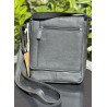 Borseta de Umar Barbati Hunter, din Piele Nappa Neagra, Curea Reglabila, 24x25x6 cm - Eleganta si Functionalitate Premium
