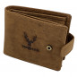 Portofel de piele naturala Maro pentru Barbati: Brand HUNTER, Protectie RFID, 12x9,5x2 cm Portofel de piele naturala Maro pentru Barbati: Brand HUNTER, Protectie RFID, 12x9,5x2 cm