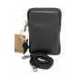 Geanta dama de umar mini pentru telefon, Port Telefon Crossbody, Curea de umar din piele, 18x12x2 cm