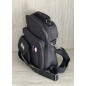 Geanta Barbati Sport tip borseta de Umar din Material Textil, Negru, 27x30x12/8 cm Geanta Barbati Sport tip borseta de Umar din Material Textil, Negru, 27x30x12/8 cm