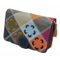 Portofel dama piele cu multe compartimente: Un portofel Incapator, Multicolor bine compartimentat, 16x10x3,5 cm Portofel dama piele cu multe compartimente: Un portofel Incapator, Multicolor bine compartimentat, 16x10x3,5 cm