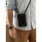 Geanta dama de umar mini pentru telefon, Port Telefon Crossbody, Curea de umar din piele, 18x12x2 cm
