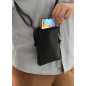 Geanta dama de umar mini pentru telefon, Port Telefon Crossbody, Curea de umar din piele, 18x12x2 cm