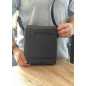 Borseta de Umar Barbati Hunter, din Piele Nappa Neagra, Curea Reglabila, 24x25x6 cm - Eleganta si Functionalitate Premium Borseta de Umar Barbati Hunter, din Piele Nappa Neagra, Curea Reglabila, 24x25x6 cm - Eleganta si Functionalitate Premium