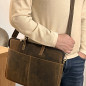 Geanta Laptop Barbati din Piele Naturala Handmade: Geanta Compatibila cu Laptop de 13 inch, 14 inch, 15,6 inch Geanta Laptop Barbati din Piele Naturala Handmade: Geanta Compatibila cu Laptop de 13 inch, 14 inch, 15,6 inch