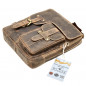 Geanta de Umar Barbati Hunter Legacy, Piele Naturala de Vanat, HandMade, 25x28x7 cm Geanta de Umar Barbati Hunter Legacy, Piele Naturala de Vanat, HandMade, 25x28x7 cm