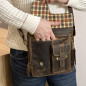 Geanta de Umar Barbati Hunter Legacy, Piele Naturala de Vanat, HandMade, 25x28x7 cm Geanta de Umar Barbati Hunter Legacy, Piele Naturala de Vanat, HandMade, 25x28x7 cm