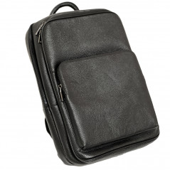 Rucsac piele barbati negru