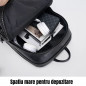 Rucsac Barbati Piele Elegant Multifunctional, Stil Casual, Office: Ideal pentru laptop, calatorii, 40x30x13 cm Rucsac Barbati Piele Elegant Multifunctional, Stil Casual, Office: Ideal pentru laptop, calatorii, 40x30x13 cm