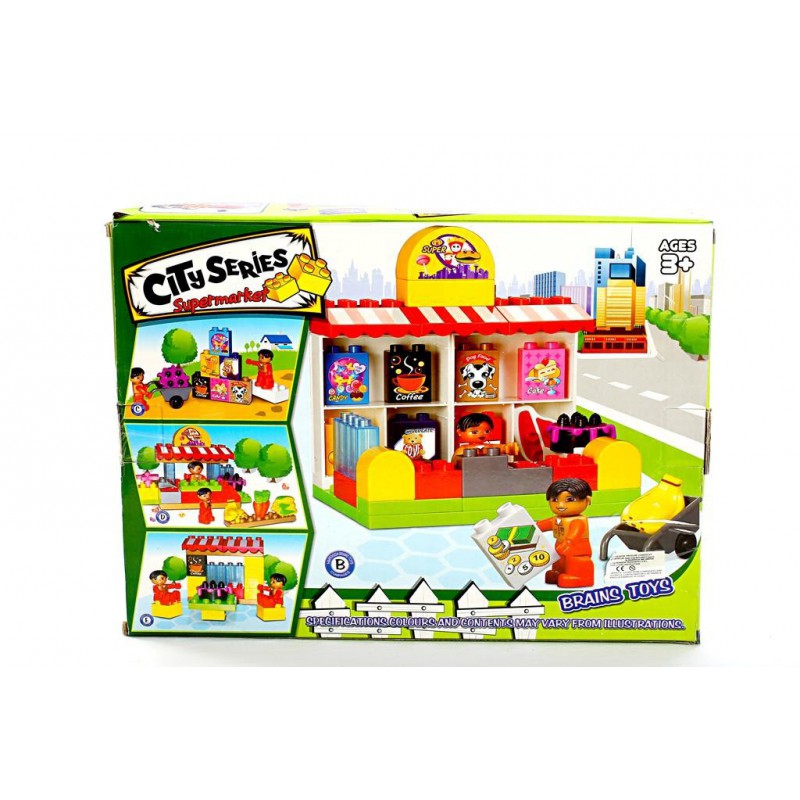 Supermarket - Joc de Construit Pentru Copii 