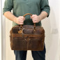 Geanta Barbati de Umar din Piele Naturala de Vanat, Hunter Brand, Mod Purtare: Mana, Umar, Crossbody, 40x30x11 cm Geanta Barbati de Umar din Piele Naturala de Vanat, Hunter Brand, Mod Purtare: Mana, Umar, Crossbody, 40x30x11 cm