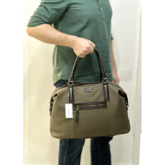 Geanta Voiaj Barbati, Pentru Avion, Calatorie, 30L, David Jones®, Impermeabila, Maner din piele, 50x30x20 cm