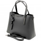 Geanta Rosie/Albastra din Piele Naturala de Dama, Curea de Umar, Made in Italy, 32x27,5x12cm