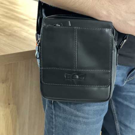 Explorer Set Cadou pentru barbati Borseta + Portofel, Piele Naturala de Bovina