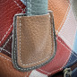 Geanta de umar dama din piele naturala multicolora, Made in Italy, 40x29x16 cm Geanta de umar dama din piele naturala multicolora, Made in Italy, 40x29x16 cm