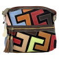 Gentuta de umar dama din piele naturala, Made in Italy, 25x22x10 cm, Multicolora Gentuta de umar dama din piele naturala, Made in Italy, 25x22x10 cm, Multicolora