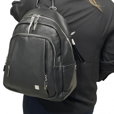 ghizdan tip rucsac de dama negru
