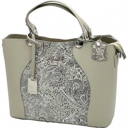 Set Cadou de dama Lavande Luxe: Geanta de Umar Piele Naturala Italia + Portofel La Scala Luxury