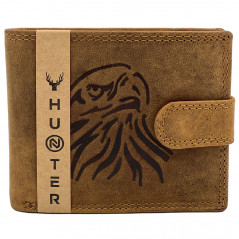 Portofel Barbati din Piele Naturala personalizat Cu Vultur, Protectie RFID, 12x10x 2,5 cm