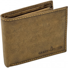 Portofel Barbati Din Piele naturala cu Textura Moale, Spatios, Compatibil cu Buletin, 12x10x3 cm