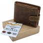 Portofel Maro barbatesc din piele naturala de bovina, Green Deed, Compatibil cu Buletin si Bacnote, 12 x9 x 2,2 cm Portofel Maro barbatesc din piele naturala de bovina, Green Deed, Compatibil cu Buletin si Bacnote, 12 x9 x 2,2 cm