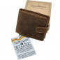 Portofel Maro barbatesc din piele naturala de bovina, Green Deed, Compatibil cu Buletin si Bacnote, 12 x9 x 2,2 cm Portofel Maro barbatesc din piele naturala de bovina, Green Deed, Compatibil cu Buletin si Bacnote, 12 x9 x 2,2 cm
