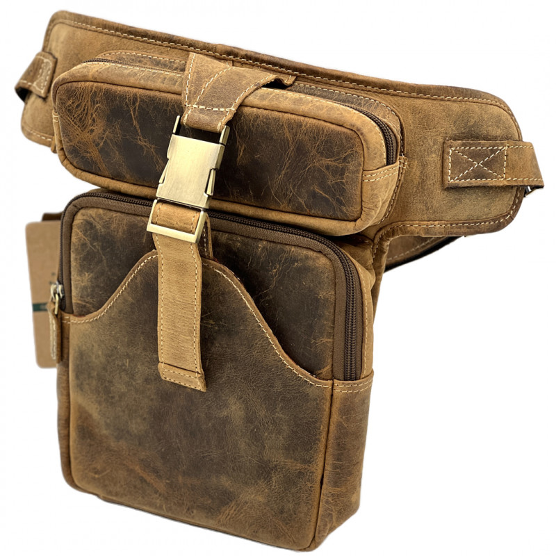 Borseta picior pentru barbati din Piele Naturala Hunter: Ideala pentru Moto, ATV, Aventuri outdoor, 28x18 cm Borseta picior pentru barbati din Piele Naturala Hunter: Ideala pentru Moto, ATV, Aventuri outdoor, 28x18 cm