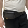Borseta Barbati De Brau din Piele Naturala de Vanat: Hunter Collection, 25x10x7 cm