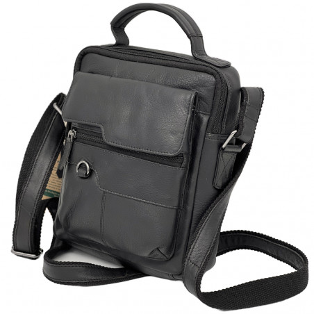 Borseta Barbati Clasica , Design Compact, Hunter 2025, 20x23x5 cm, Piele naturala Nappa