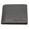 Portofel Barbati Elegant Din Piele Naturala, Corvo Bianco, 12x10x2,5 cm, Compatibil cu Buletin, Permis, Bacnote Romanesti