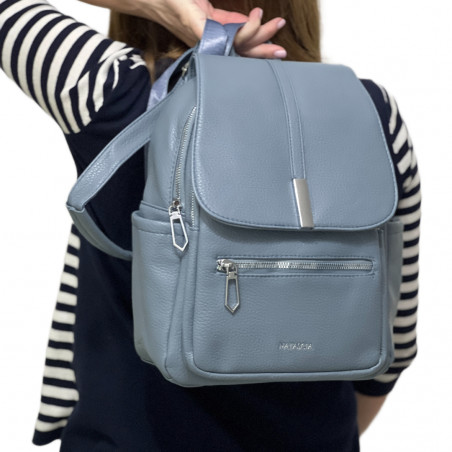 Rucsac dama casual elegant din piele ecologica: Un accesoriu practic cu multiple compartimente ideal pentru birou și oraș