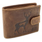Portofel Barbati Negru personalizat cu Cerb, 12x10x2 cm , Piele naturala Portofel Barbati Negru personalizat cu Cerb, 12x10x2 cm , Piele naturala