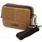 Borseta din Piele Naturala pentru Barbati: Prindere la Curea si Bareta Umăr Detasabila, 18x14x6 cm Borseta din Piele Naturala pentru Barbati: Prindere la Curea si Bareta Umăr Detasabila, 18x14x6 cm