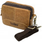Borseta din Piele Naturala pentru Barbati: Prindere la Curea si Bareta Umăr Detasabila, 18x14x6 cm Borseta din Piele Naturala pentru Barbati: Prindere la Curea si Bareta Umăr Detasabila, 18x14x6 cm