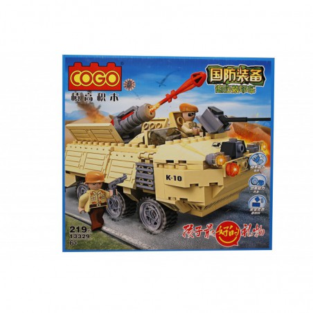 Joc de construit tip lego: Tank