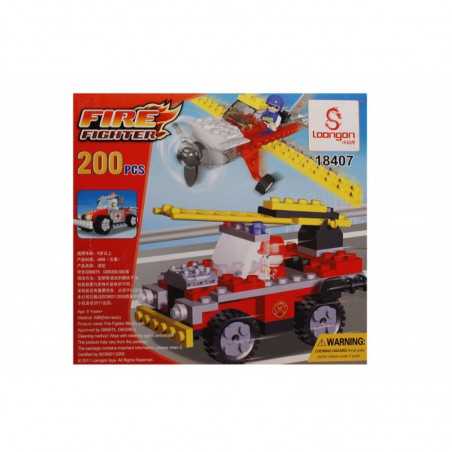 Jocul de construit tip lego: Fire Fighter