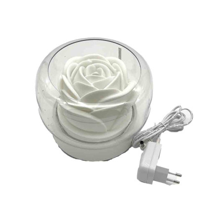 Umidificator camera in forma de trandafir: Difuzor aromaterapie