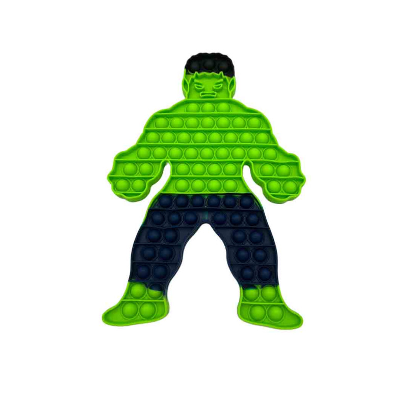 Jucarie senzoriala antistres Push Pop Hulk