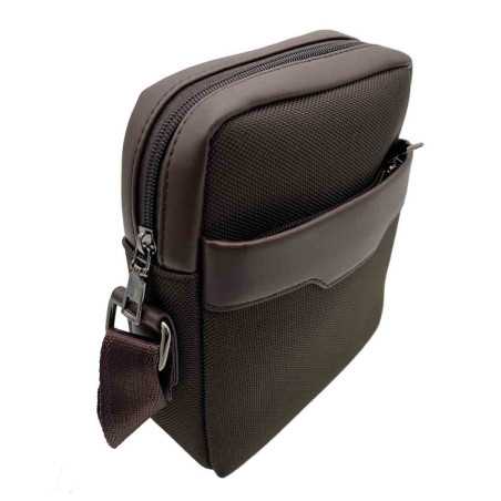 Borseta barbati Sport : Small-Elegance - Material Textil, Insertii Piele