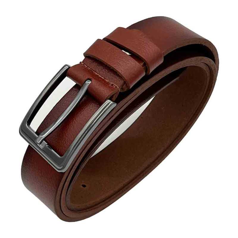 Curea din Piele Barbati: Piele Naturala - Catarama Metalica Curea din Piele Barbati: Piele Naturala - Catarama Metalica
