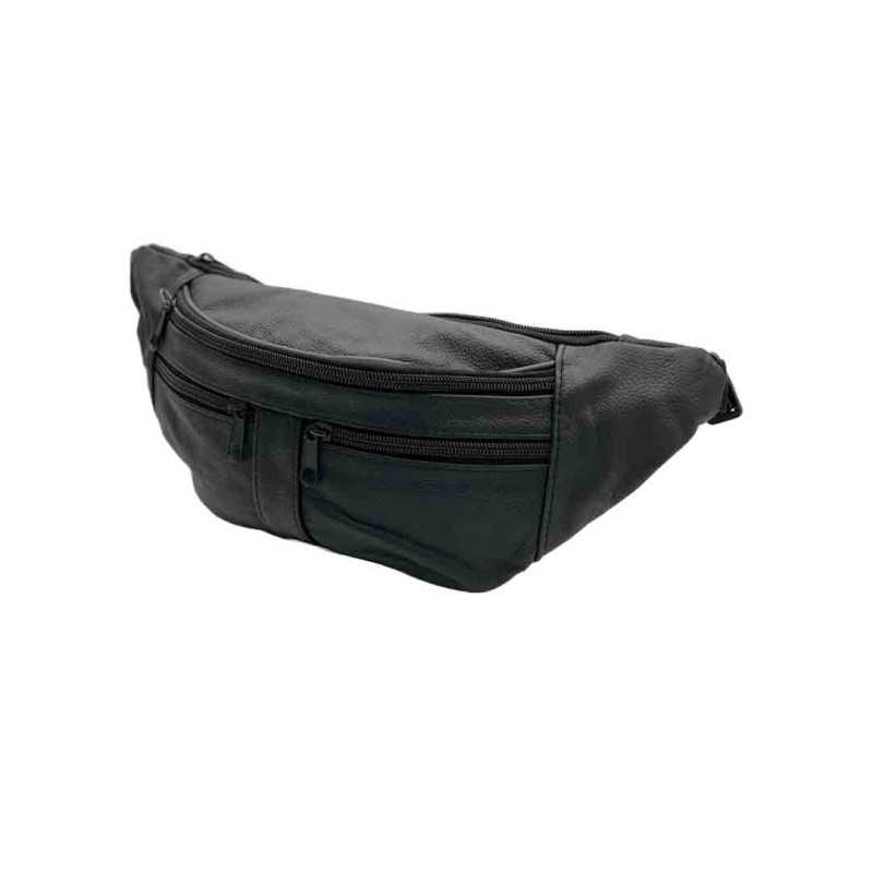 borseta brau barbati din piele naturala: Negru - Maro borseta brau barbati din piele naturala: Negru - Maro